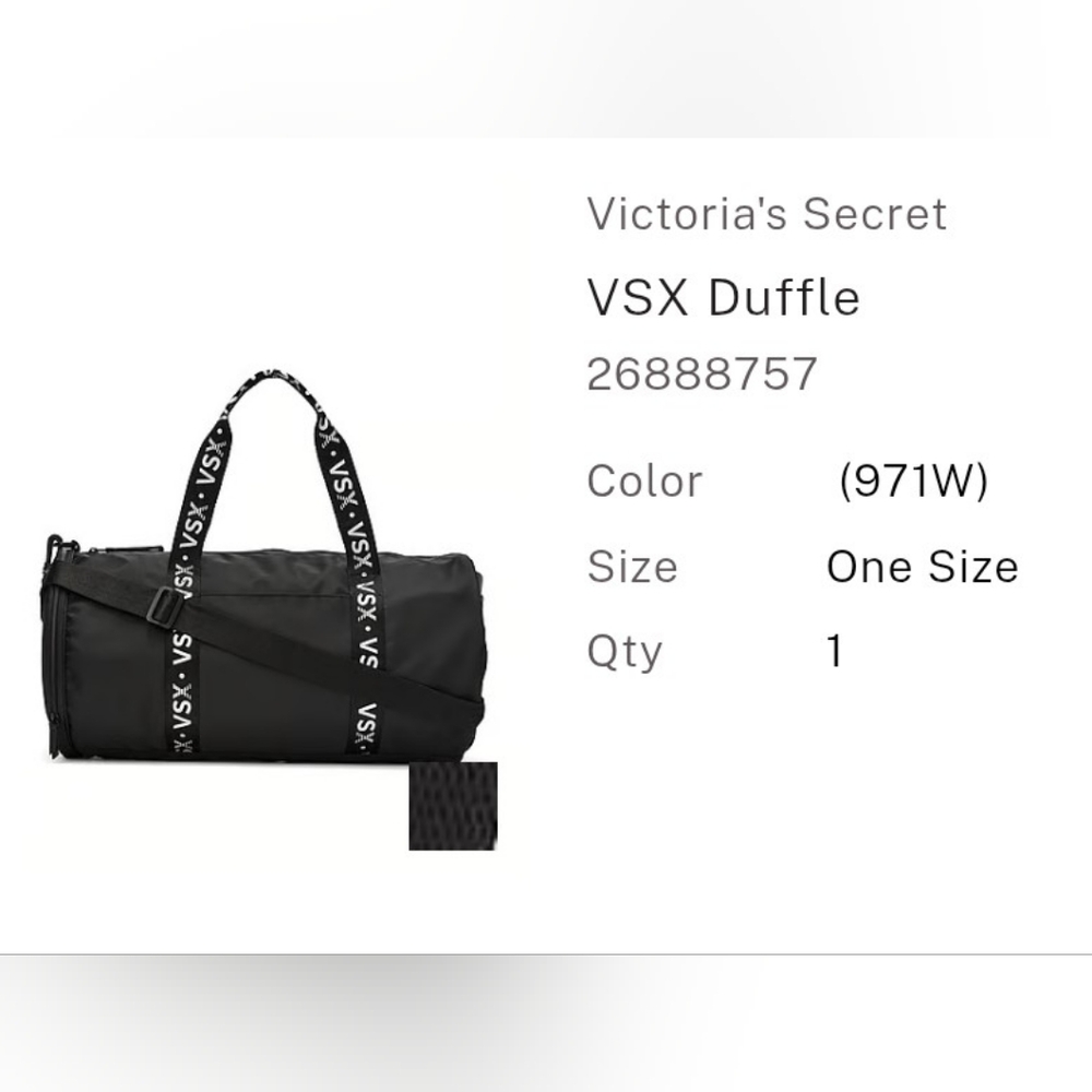 Victoria's Secret VSX Duffel Bag